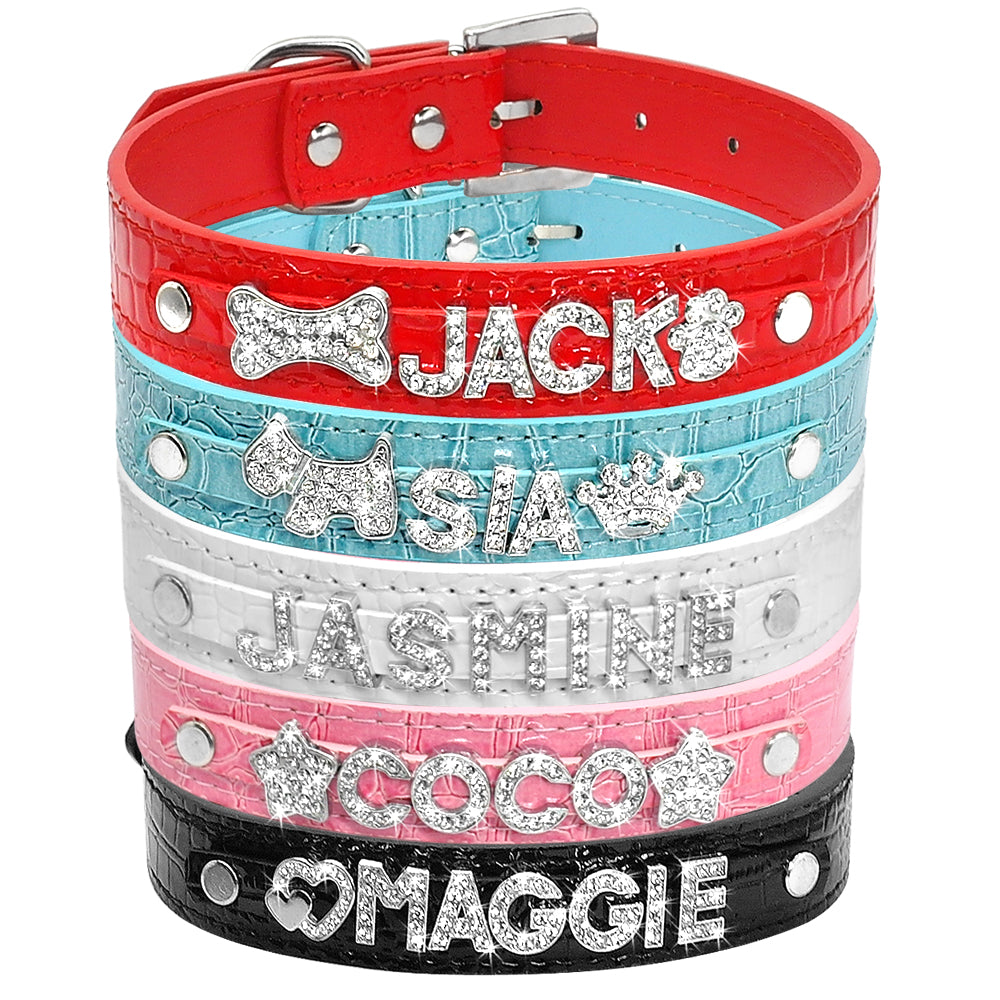 Rhinestone Name Collar for Cats & Small Dogs