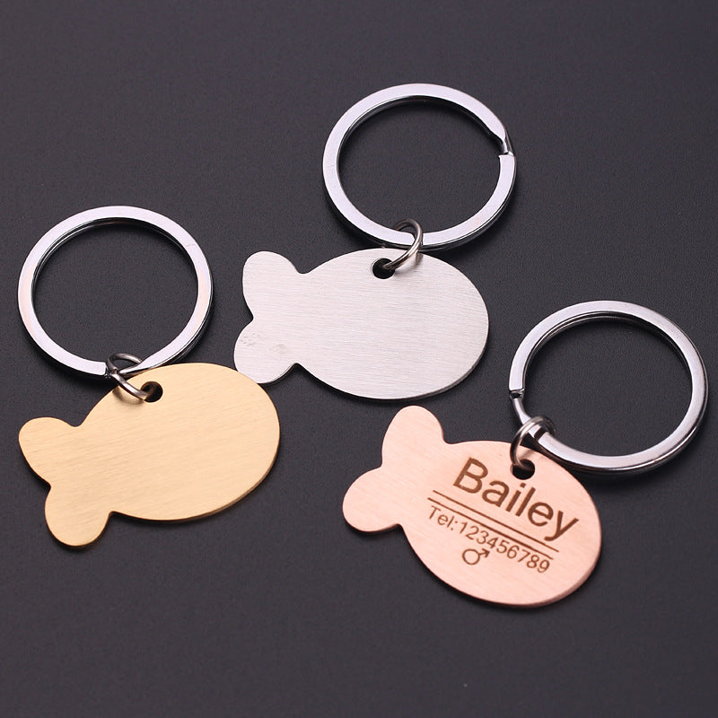 Engraved Pet ID Tag – Bone Shape