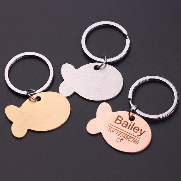 Engraved Pet ID Tag – Bone Shape