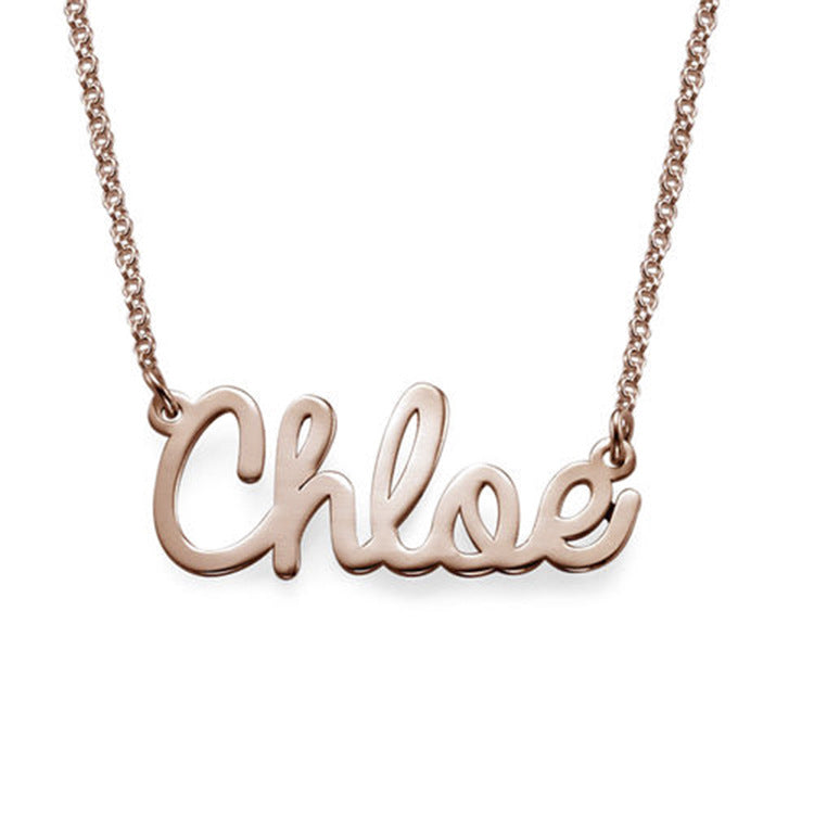 925 Sterling Silver Name Necklace