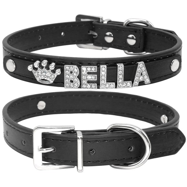 Rhinestone Name Collar for Cats & Small Dogs