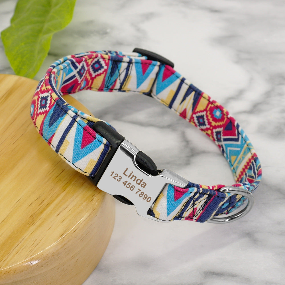 Personalised Name Collar for Dogs & Cats