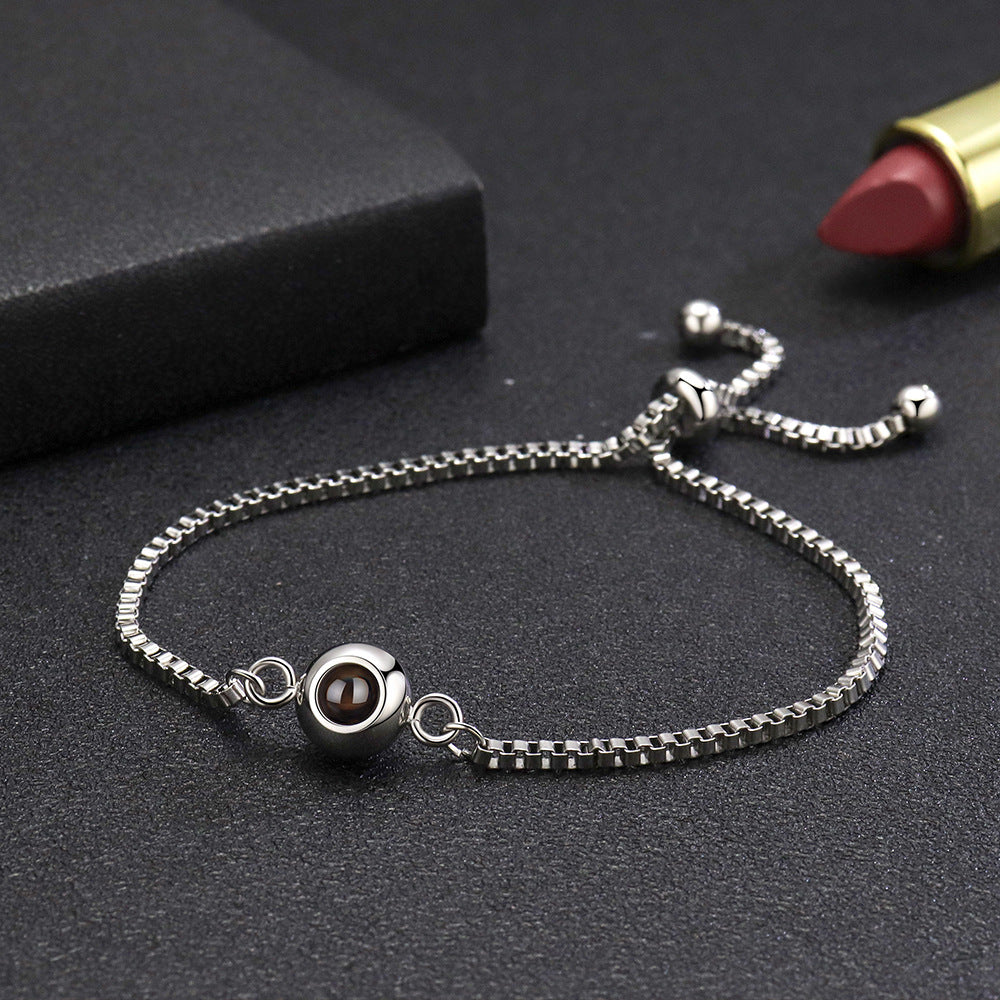 I Love You in 100 Languages Projection Bracelet