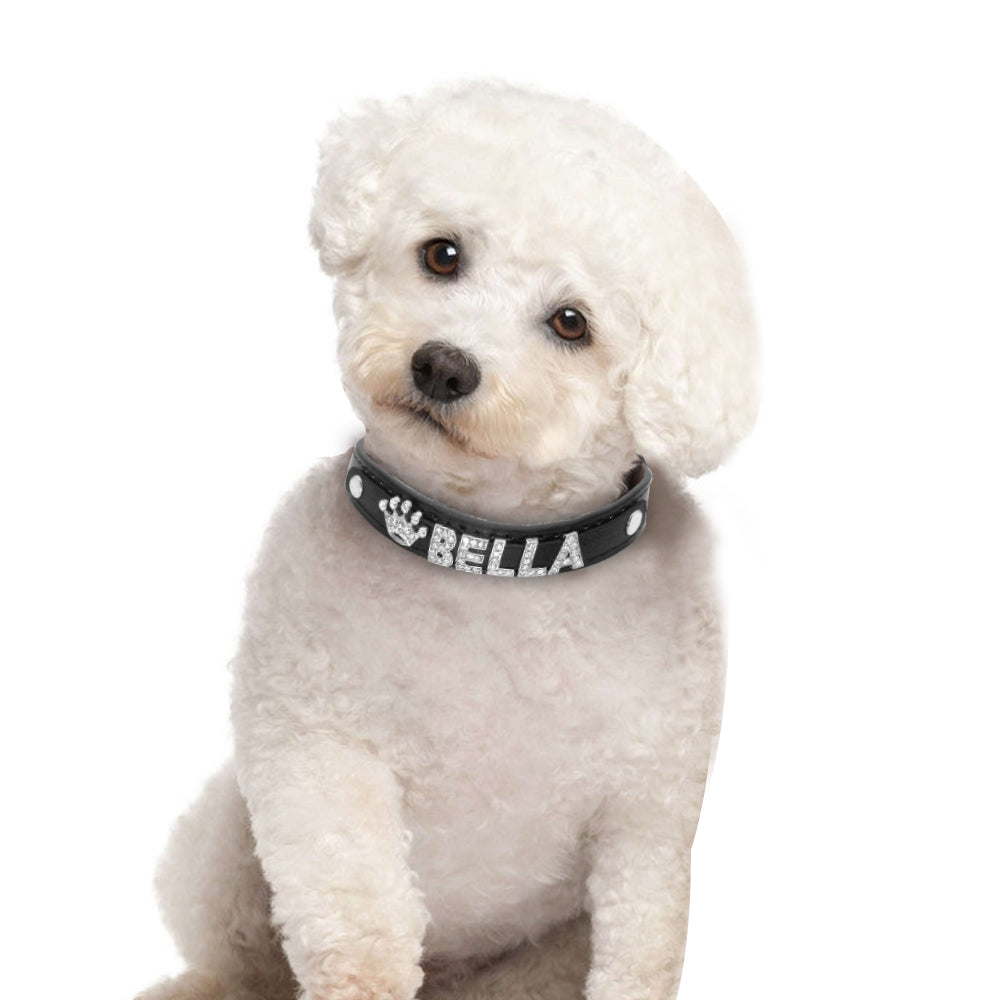 Rhinestone Name Collar for Cats & Small Dogs
