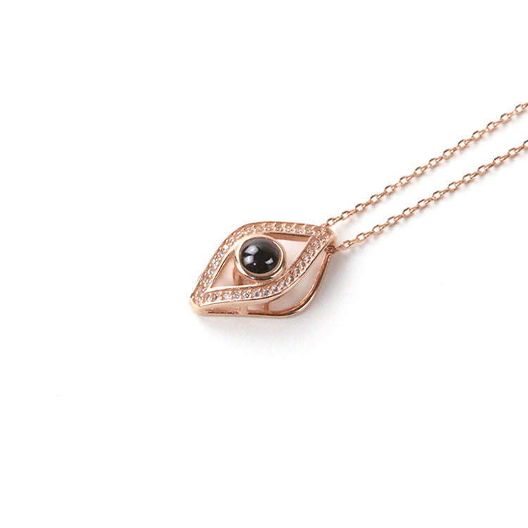 925 Silver Photo Projection Necklace