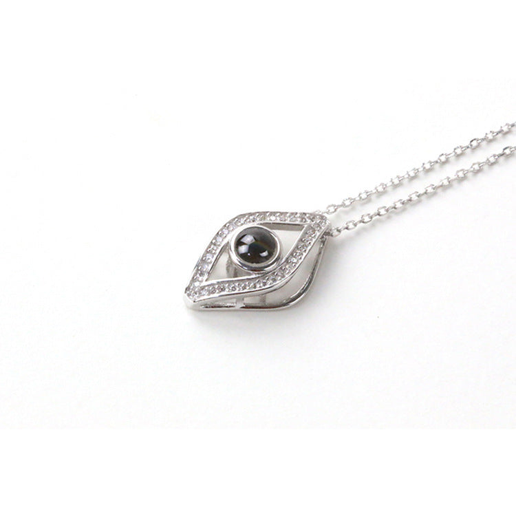 925 Silver Photo Projection Necklace