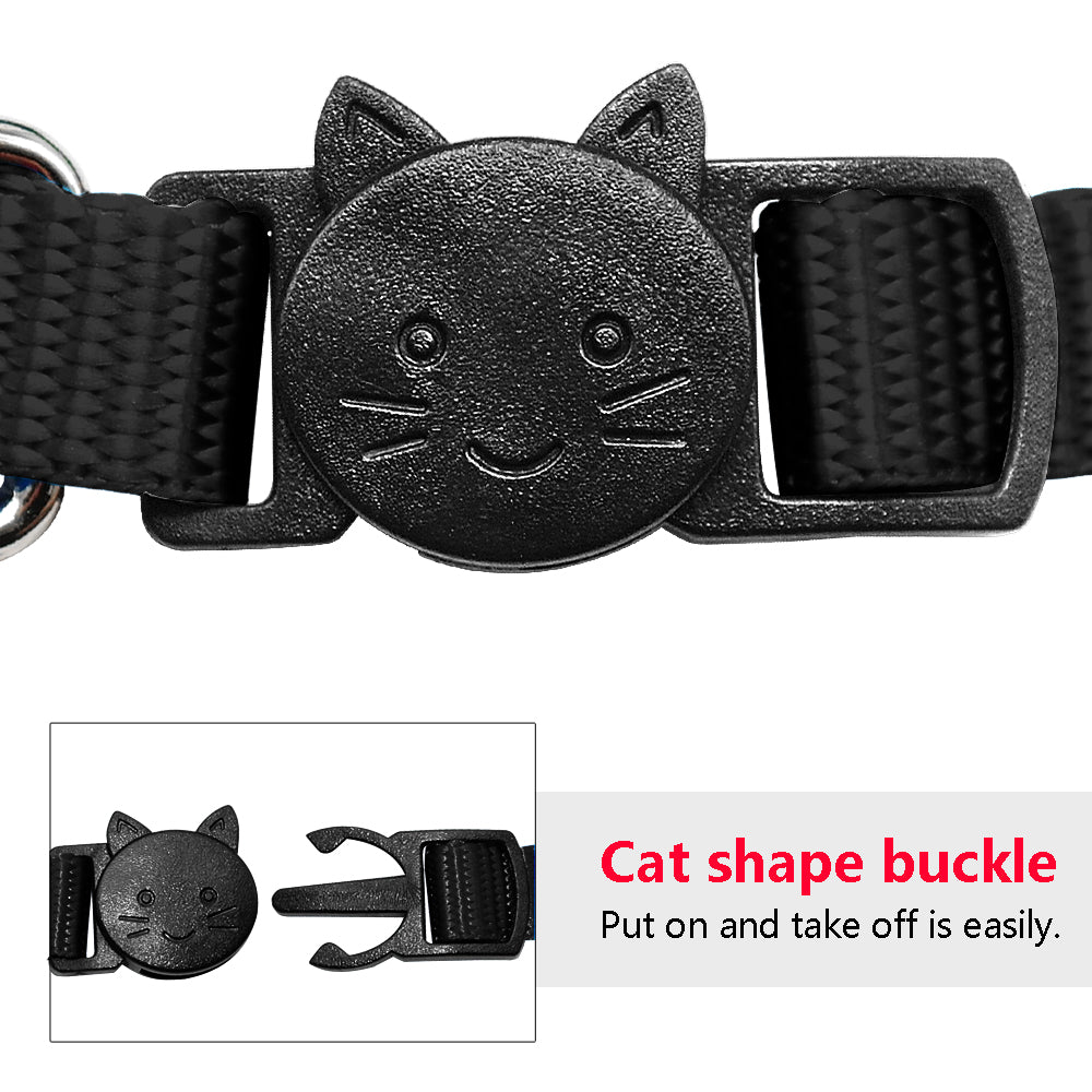 Breakaway Cat Collar with Engraved ID Tag