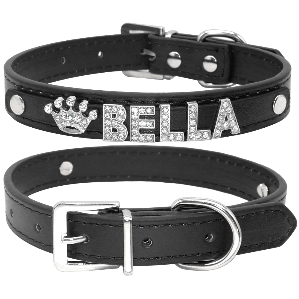 Rhinestone Name Collar for Cats & Small Dogs