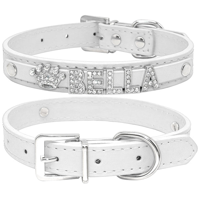 Rhinestone Name Collar for Cats & Small Dogs