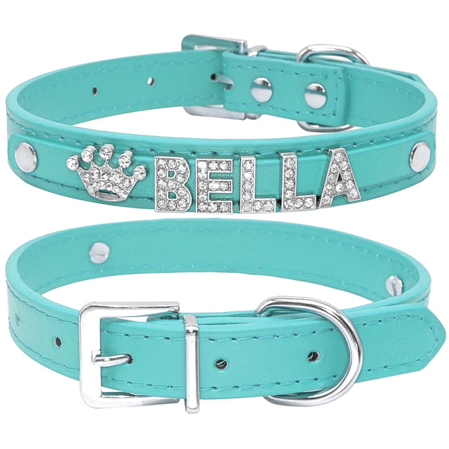 Rhinestone Name Collar for Cats & Small Dogs