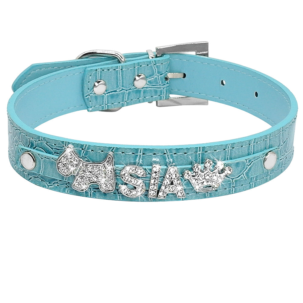 Rhinestone Name Collar for Cats & Small Dogs